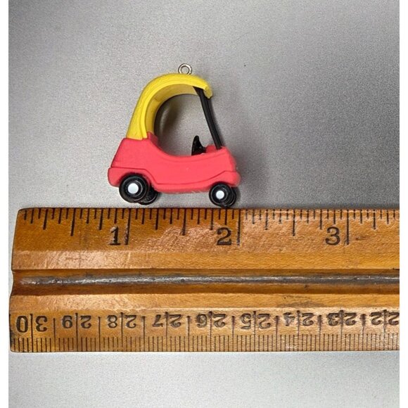 Hallmark 2015 Little Tikes Cozy Coupe Christmas Tree Keepsake Ornament NOS - Picture 8 of 11